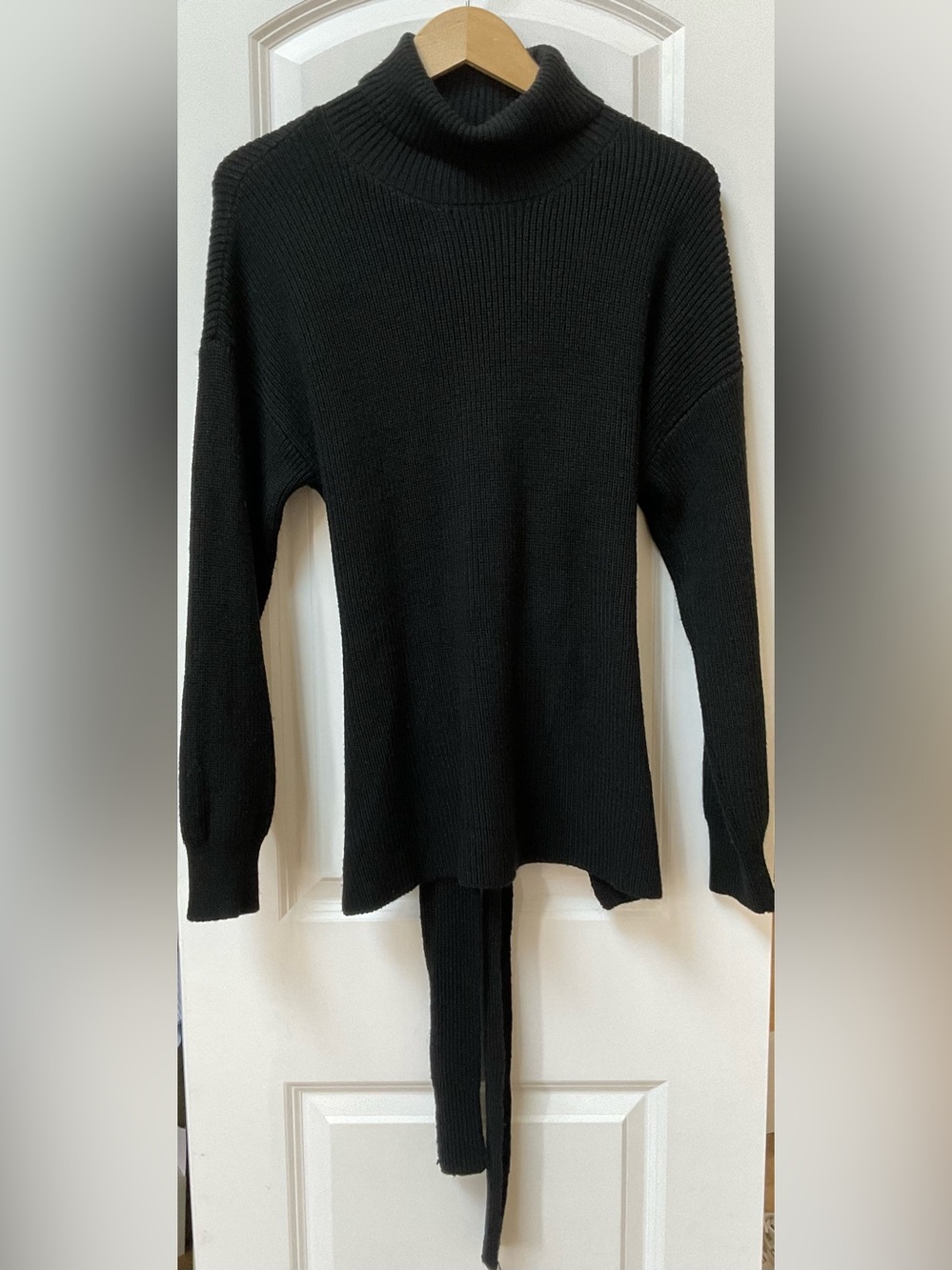 Free People FP Beach Tie-Back Turtleneck Sweater